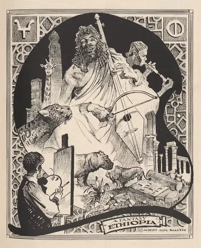 Фантазия by Альберт Александр Смит, 1928 — digital art print download