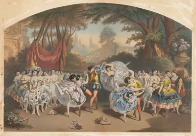 Опера by Огюст Белен, 1860-1869 — digital art print download
