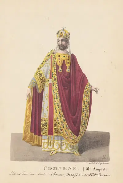 Комнена. (Мистер Огюст) В Баудуине, графе Прованса by Огюст Гарнере, 1820-1829 — digital art print download
