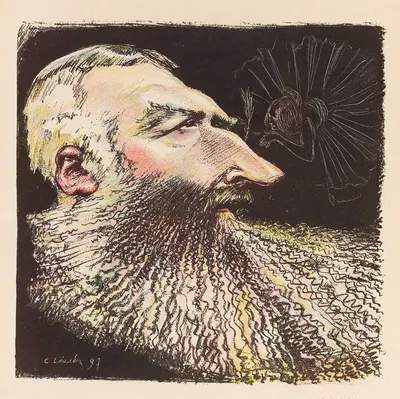 С. М. Леопольд, король бельгийцев и Клео by Шарль-Люсьен Леандр — digital art print download