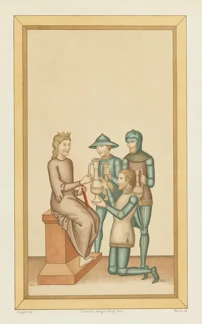 Царица Савская by Клавдий Иосиф Чаппори, 1858 — digital art print download