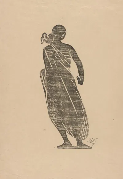 Исадора Дункан by Эдвард Гордон Крейг, 1907 — digital art print download
