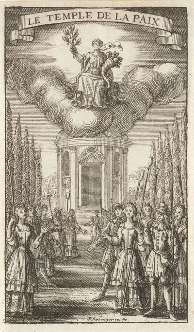 Храм мира by Франц Эртингер, 1703 — digital art print download