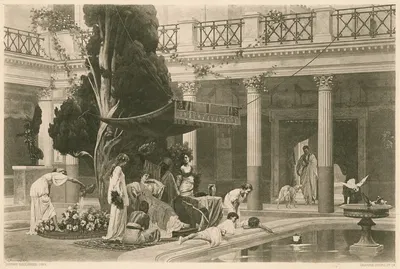 Женский суд by Гюстав Буланже, 1875 — digital art print download