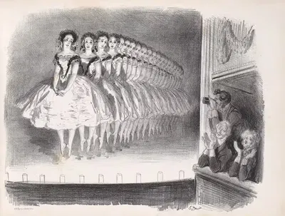 Rats (d'Opéra), no. 7 by Gustave Doré, 1854 — digital art print download