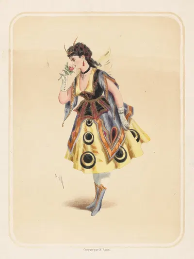 Папийон by Имп. Лемерсье и Ко, 1820-1879 — digital art print download