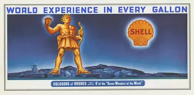 Colossus of Rhodes, Asia Minor by Jacques de C Léonardo, 1939 — digital art print download
