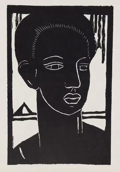 Голова мальчика by Джеймс Лесесн Уэллс, 1931 — digital art print download