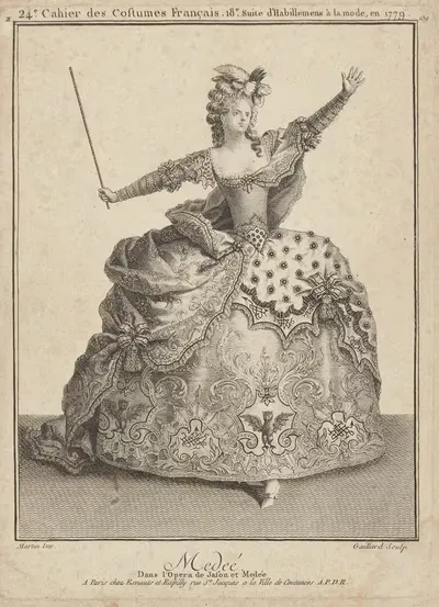 Медея в опере Ясона и Медеи by Жан Батист Мартен, 1779 — digital art print download