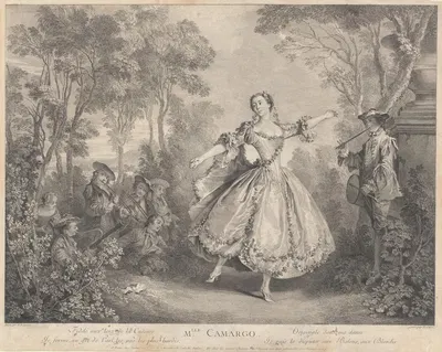 Mlle. Camargo by Николас Ланкре, 1740-1749 — digital art print download