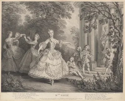 Мадемуазель Саль by Николас Ланкре, 1730-1740 — digital art print download