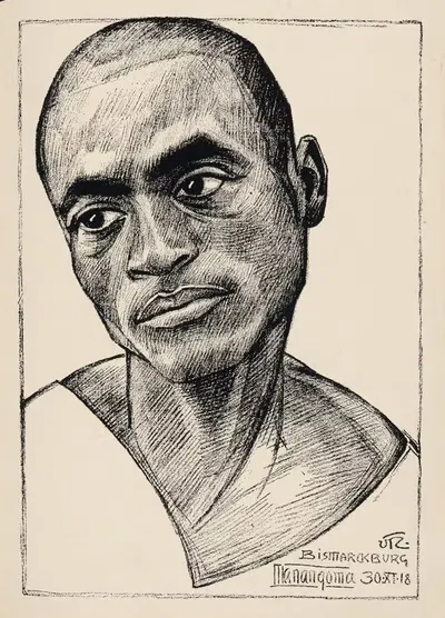 Манангона by Вальтер фон Рукетшель, 1927 — digital art print download