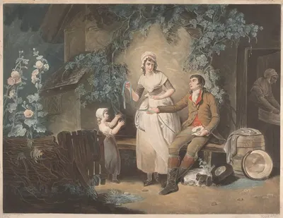 Evening Return from the Fair by Francis Wheatley — digital art print download