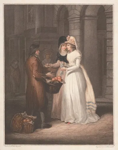 Sweet China Oranges, Sweet China by Francis Wheatley, 1794 — digital art print download