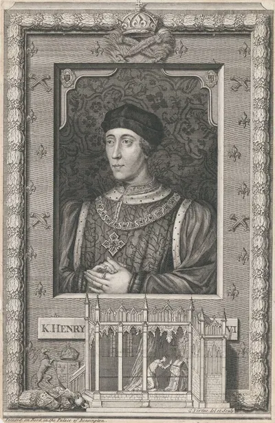 King Henry VI by George Vertue, 1732 — digital art print download