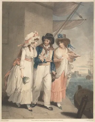 Британское изобилие by Генри Синглтон, 1794 — digital art print download