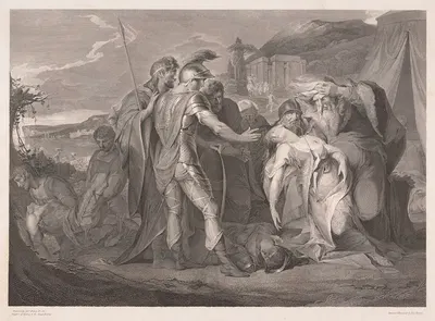 'King Lear', Act V, Scene III by James Barry, 1792 — digital art print download