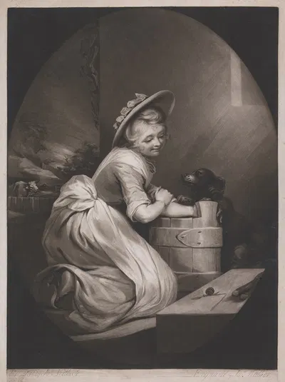 Заклинание, или Хобнелия by Джеймс Норткот, 1783 — digital art print download
