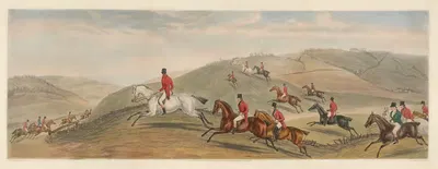 Дорожные всадники или фанки by Ричард Баррет Дэвис, 1841 — digital art print download