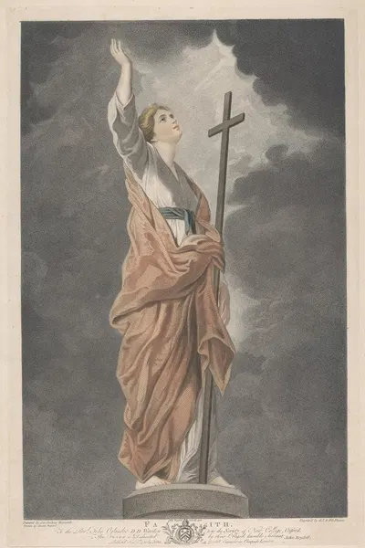 Faith by Сэр Джошуа Рейнольдс, 1781 — digital art print download