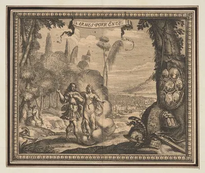 Arms for Aeneas by Abraham Bosse, 1648 — digital art print download