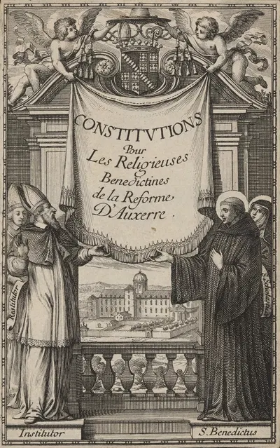 Constitutions pour les religieuses Benedictines de la reforme D'Auxerre (Constitutions for the Benedictine nuns of the…