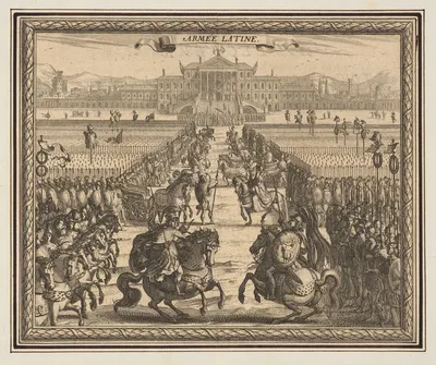 Latin Army by Abraham Bosse, 1648 — digital art print download