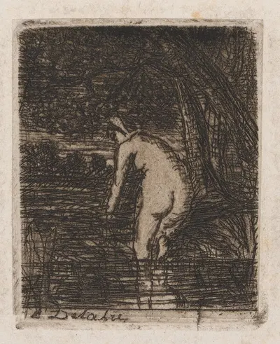Bather by Auguste Delâtre — digital art print download