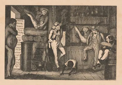 Магазин в Натчесе by Огюст Эрвье, 1836 — digital art print download