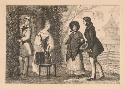 Jonathan Jefferson's introduction at Reichland by Auguste Hervieu, 1836 — digital art print download