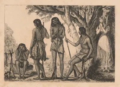 Люси Блай о защите от Чокто by Огюст Эрвье, 1836 — digital art print download