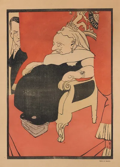 Милостивая королева. by Огюст Рубий, 1904 — digital art print download