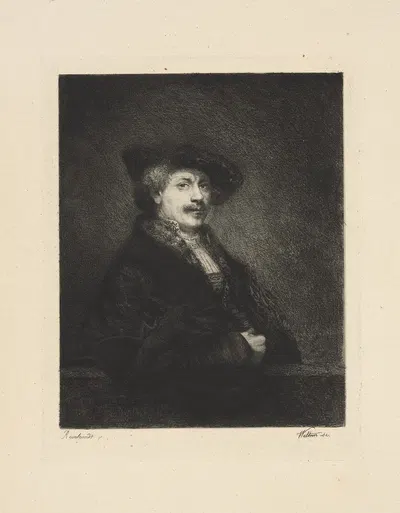Rembrandt by Charles Albert Waltner — digital art print download