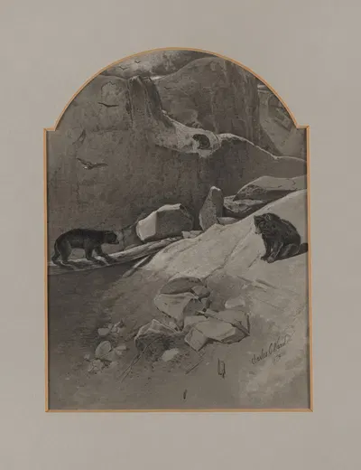 Медвежий перевал by Чарльз Калеб Уорд, 1879 — digital art print download