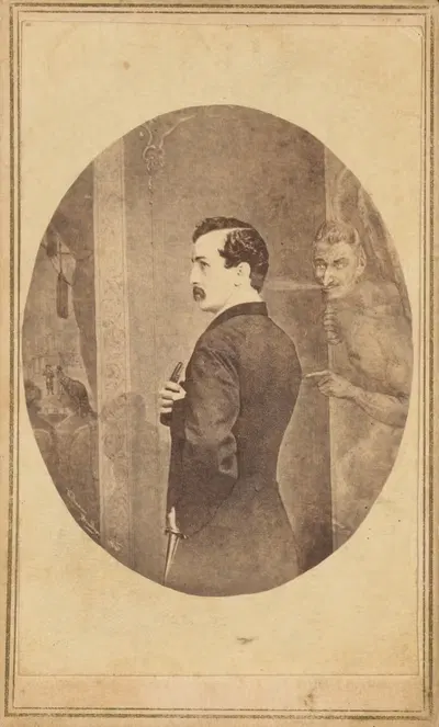 Дж. Уилкс Бут, убийца by Чарльз ДеФорест Фредрикс, 1865 — digital art print download