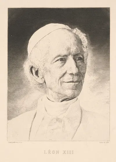 Лев XIII by Фердинанд Гийяр, 1880 — digital art print download