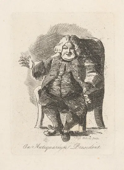 Антикварный президент by Капитан Фрэнсис Гроуз, 1788 — digital art print download