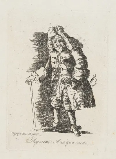 Физический антиквар by Капитан Фрэнсис Гроуз, 1788 — digital art print download