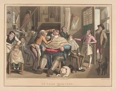 Воскресное утро by Джордж Хант, 1827 — digital art print download