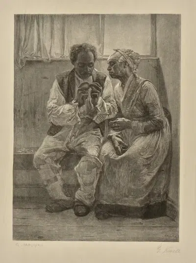 День аренды. by Гюстав Крюэль, 1887 — digital art print download