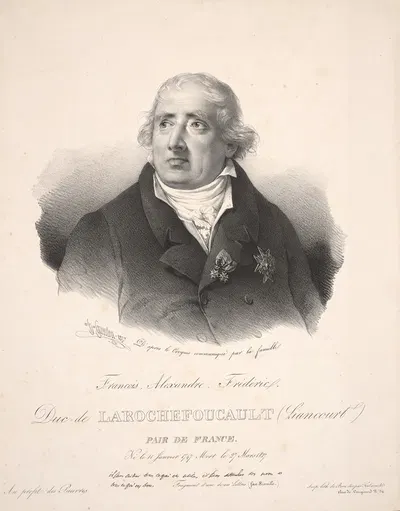 Франсуа, Александр, Фредерик, герцог Ларошфуко (Лианкур), пэр Франции by Анри Греведон, 1827 — digital art print download
