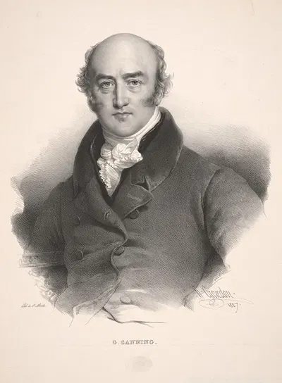 Г. Кэнинг. by Анри Греведон, 1827 — digital art print download