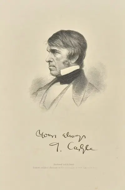 Thomas Carlyle by Hezekiah Wright Smith — digital art print download