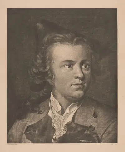 G. E. Lessing by Johann Heinrich Wilhelm Tischbein — digital art print download