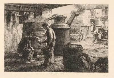 Аламбик by Леон Огюст Лермиц, 1872 — digital art print download