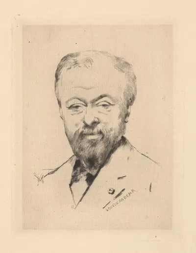 Жан Жак Эннер by Луиза Аббема, 1879 — digital art print download