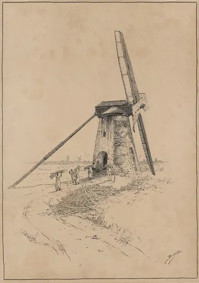 Реликвия добрых старых времен by Милтон Дж. Бернс, 1882-1886 — digital art print download