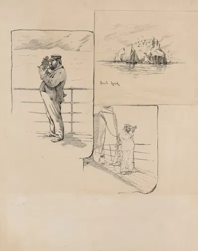 Ориентируясь by Милтон Дж. Бернс, 1882-1886 — digital art print download