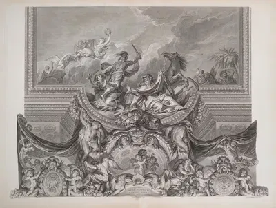 Король берет Маастрихт за тринадцать дней, 1675 by Николас Габриэль Дюпюи, 1752 — digital art print download
