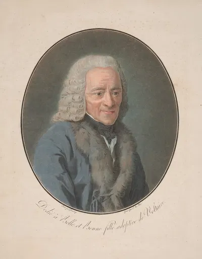 Вольтер by Пьер Мишель Али, 1790-1797 — digital art print download